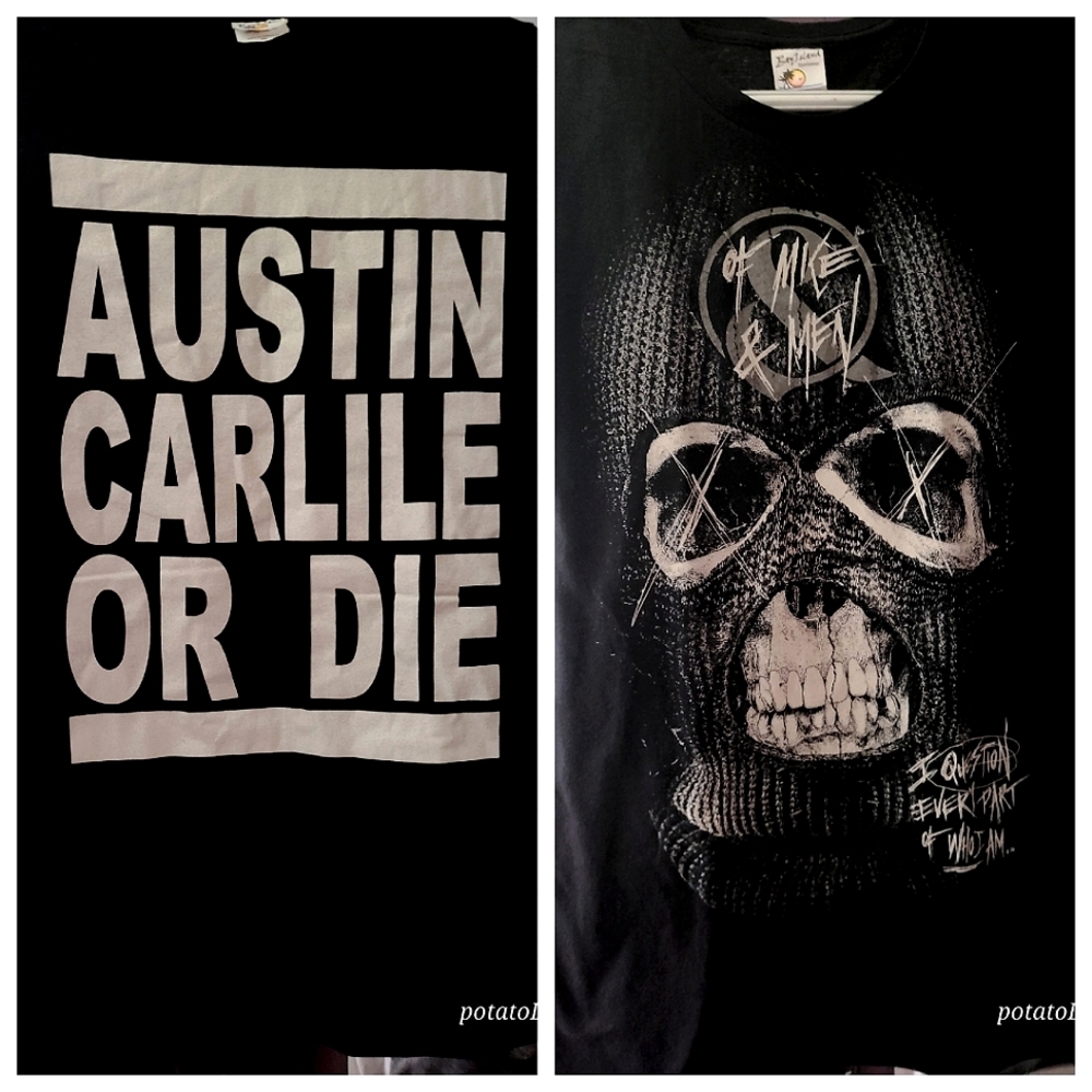 Of mice&men shirt bundle